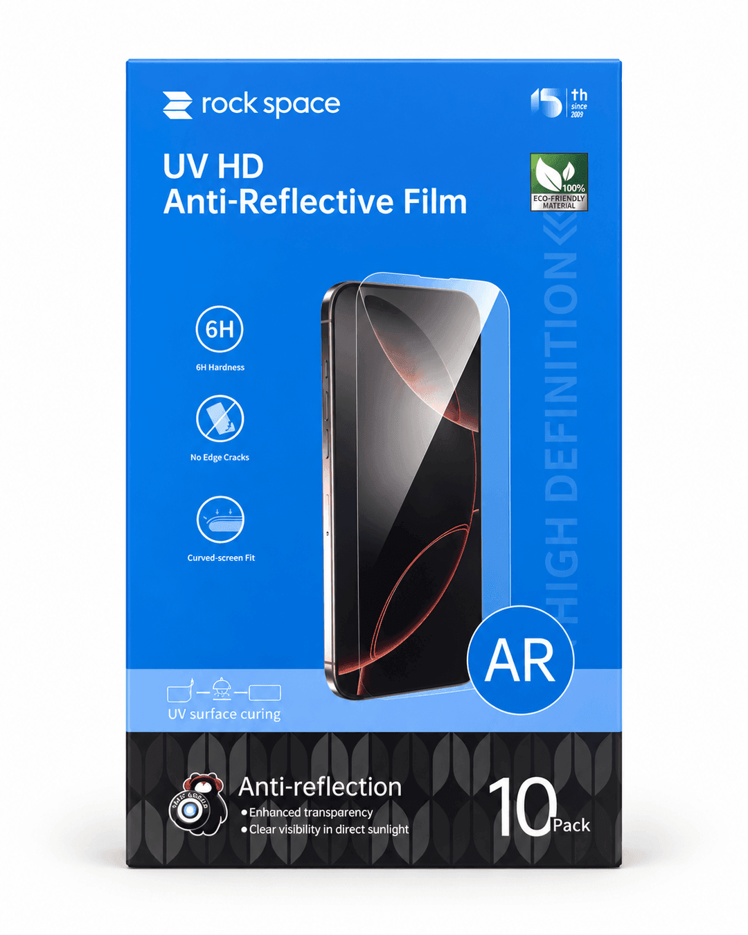 UV HD Anti-Reflectiva T/S Rock Space