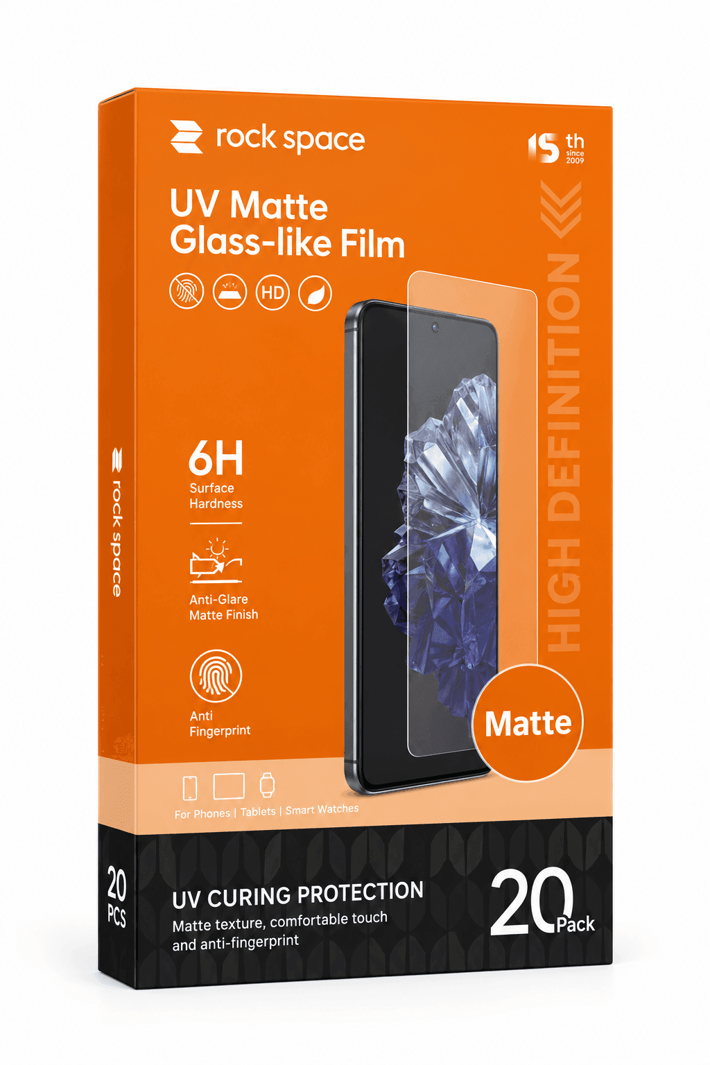 UV Matte T/S Rock Space