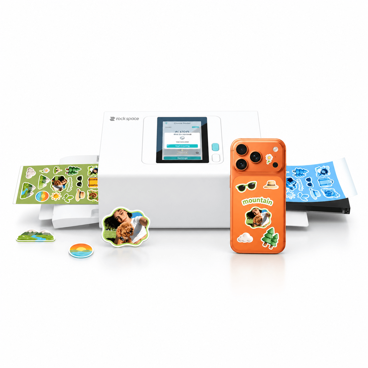 RCL1005 AI Photo Sticker Printer and Cutter